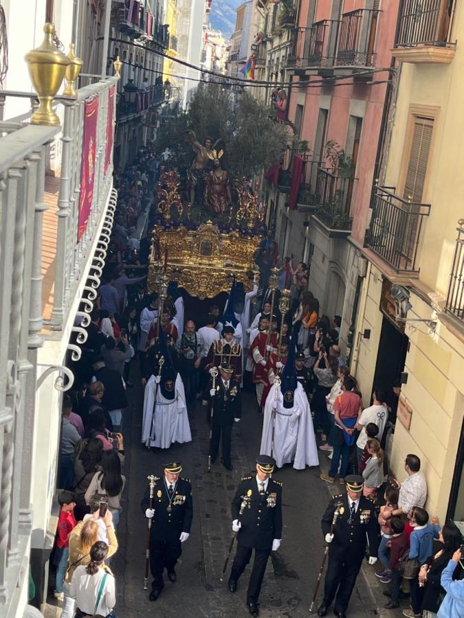 Santa Escolastica En Pleno Centro De Granada Bagian luar foto